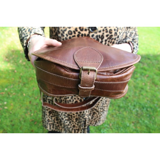 Isabelle Saddle Bag Vintage Brown Medium